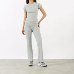 Outlet Rib Raglan Top Women Activewear