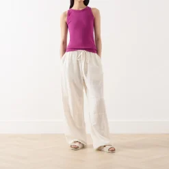 Outlet Rib Tank Top Women Tops