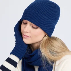 New Ribbed Cashmere Scarf Women Scarves