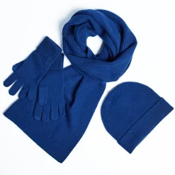 New Ribbed Cashmere Scarf Women Scarves