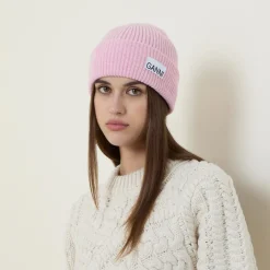 New Ribbed-Knit Lightweight Beanie Hat Women Hats