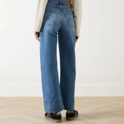 New Ribcage Super High-Rise Wide Leg Jeans Women Denim