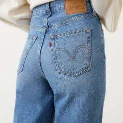 New Ribcage Super High-Rise Wide Leg Jeans Women Denim