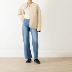 New Ribcage Super High-Rise Wide Leg Jeans Women Denim