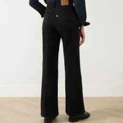 New Ribcage Western Flared Jeans Women Denim