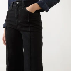 New Ribcage Western Flared Jeans Women Denim