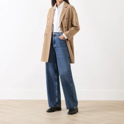 Riccardo Double-Breasted Coat Women Coats & Jackets