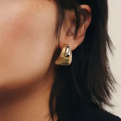 Sale Ridge Oversized Earrings Women Earrings