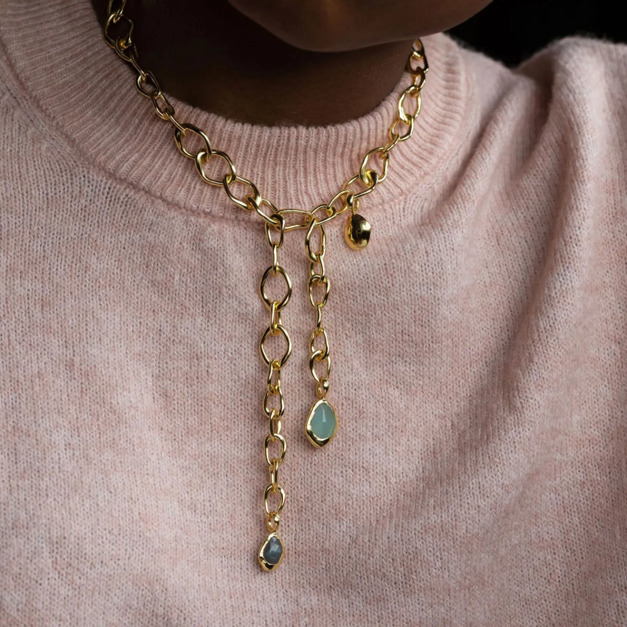 Best Ripple Chain Women Necklaces
