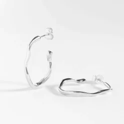 Sale Ripple Hoops Women Earrings