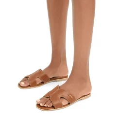 Discount Rivo Logo Flat Sandals Women Sandals