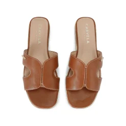 Discount Rivo Logo Flat Sandals Women Sandals