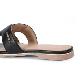 Clearance Rivo Logo Flat Sandals Women Sandals