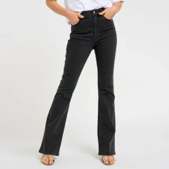 Outlet Rivy High-Rise Flared Leg Jeans Women Denim