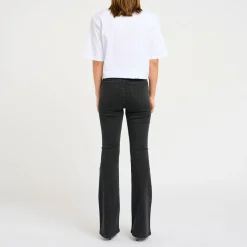 Outlet Rivy High-Rise Flared Leg Jeans Women Denim