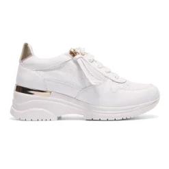 New Robyn Leather Platform Trainers Women Trainers