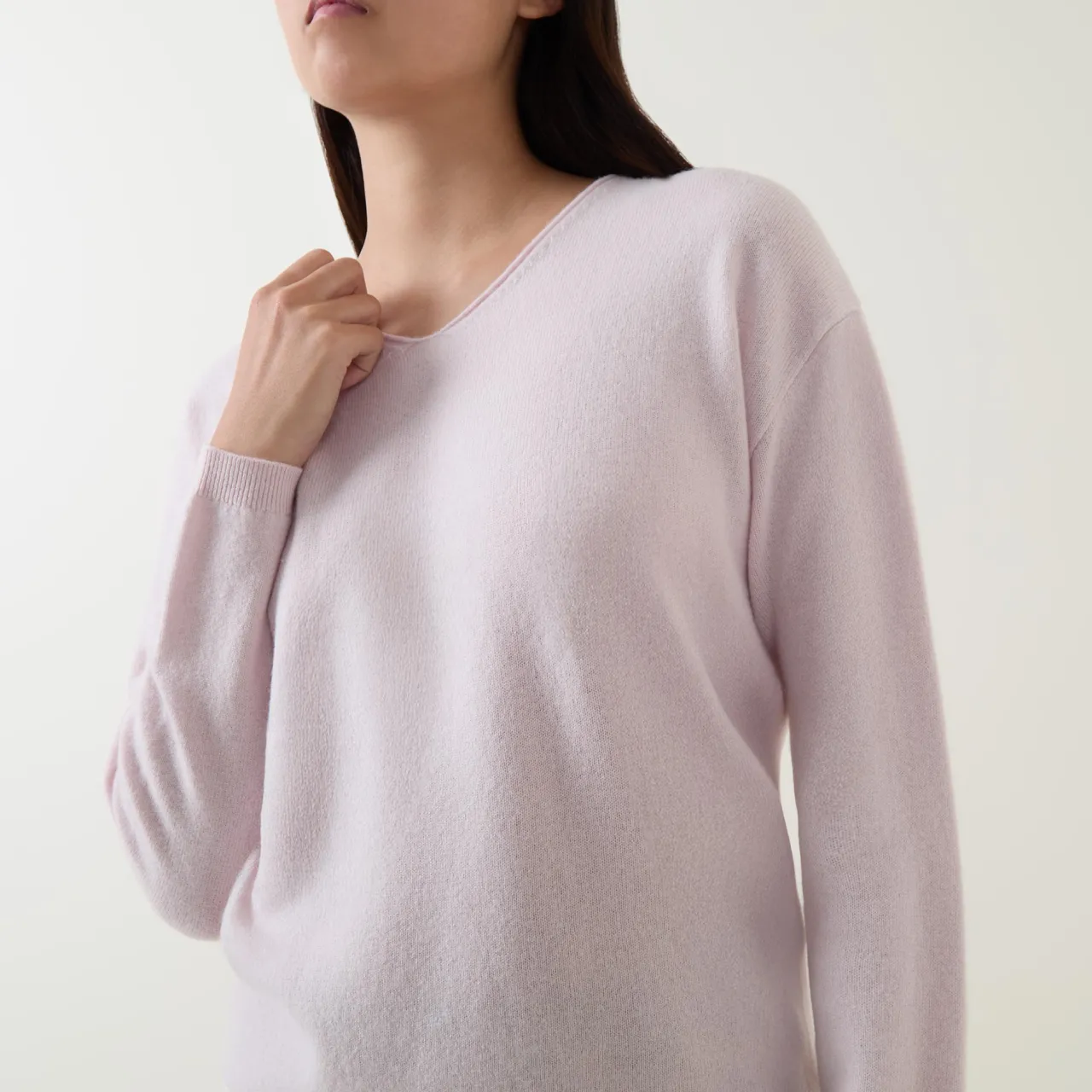 Clearance Roll Edge Sweater Women Sweaters & Cardigans