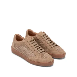 Clearance Roller Scalloped Lace-Up Trainers Women Trainers