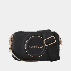 Clearance Roma Circle Logo Mini Camera Bag Women Crossbody Bags