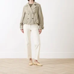 Sale Romeo Cropped Trench Coat Women Coats & Jackets