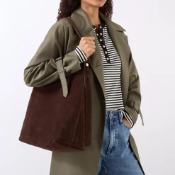 Discount Romy Hobo Suede Shoulder Bag Women Shoulder Bags