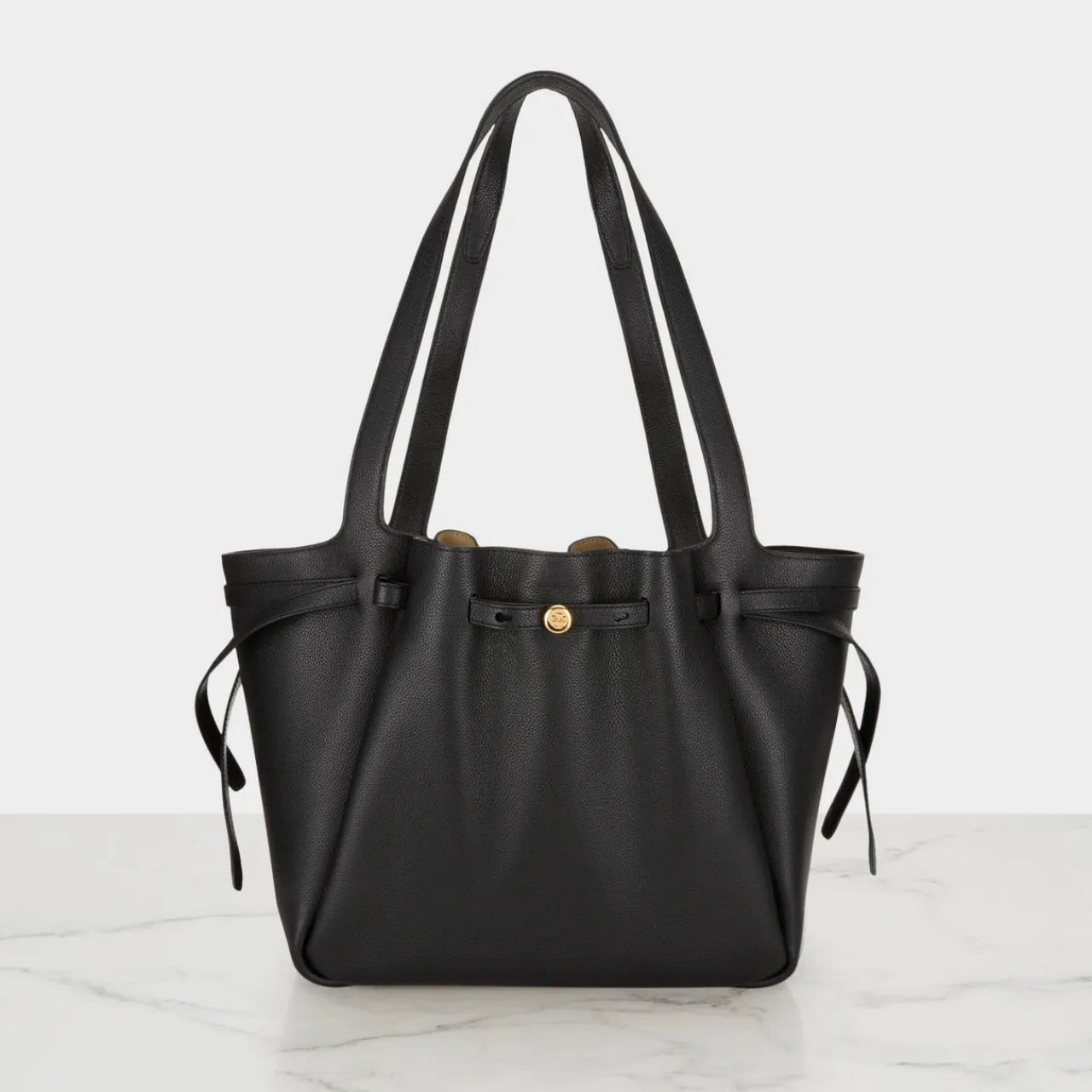 Best Romy Pebbled Tote Bag Women Top Handle Bags|Tote Bags