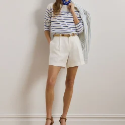 Discount Ronlee Stripe Logo Top Women Tops
