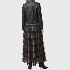New Rory Lace Tiered Skirt Women Skirts