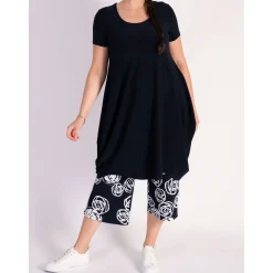 Discount Rose Cropped Wide Leg Trousers Women Trousers & Shorts
