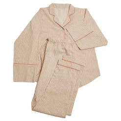 Best Rose Stripe Pyjamas Women Sleepwear