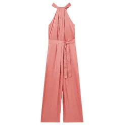 New Rosin Draped Wide Leg Jumpsuit Women Jumpsuits