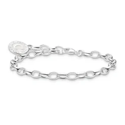 Online Round Link Charm Bracelet Women Bracelets