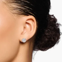 Online Round Stud Earrings Women Earrings