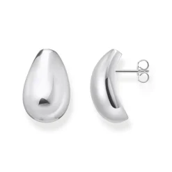 Rounded Stud Earrings Women Earrings