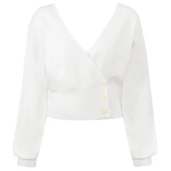 Clearance Rowan Balloon Sleeve Wrap cardigan Women Sweaters & Cardigans