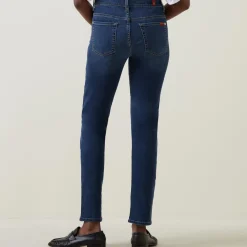 Clearance Roxanne Mid Rise Slim Leg Jeans Women Denim