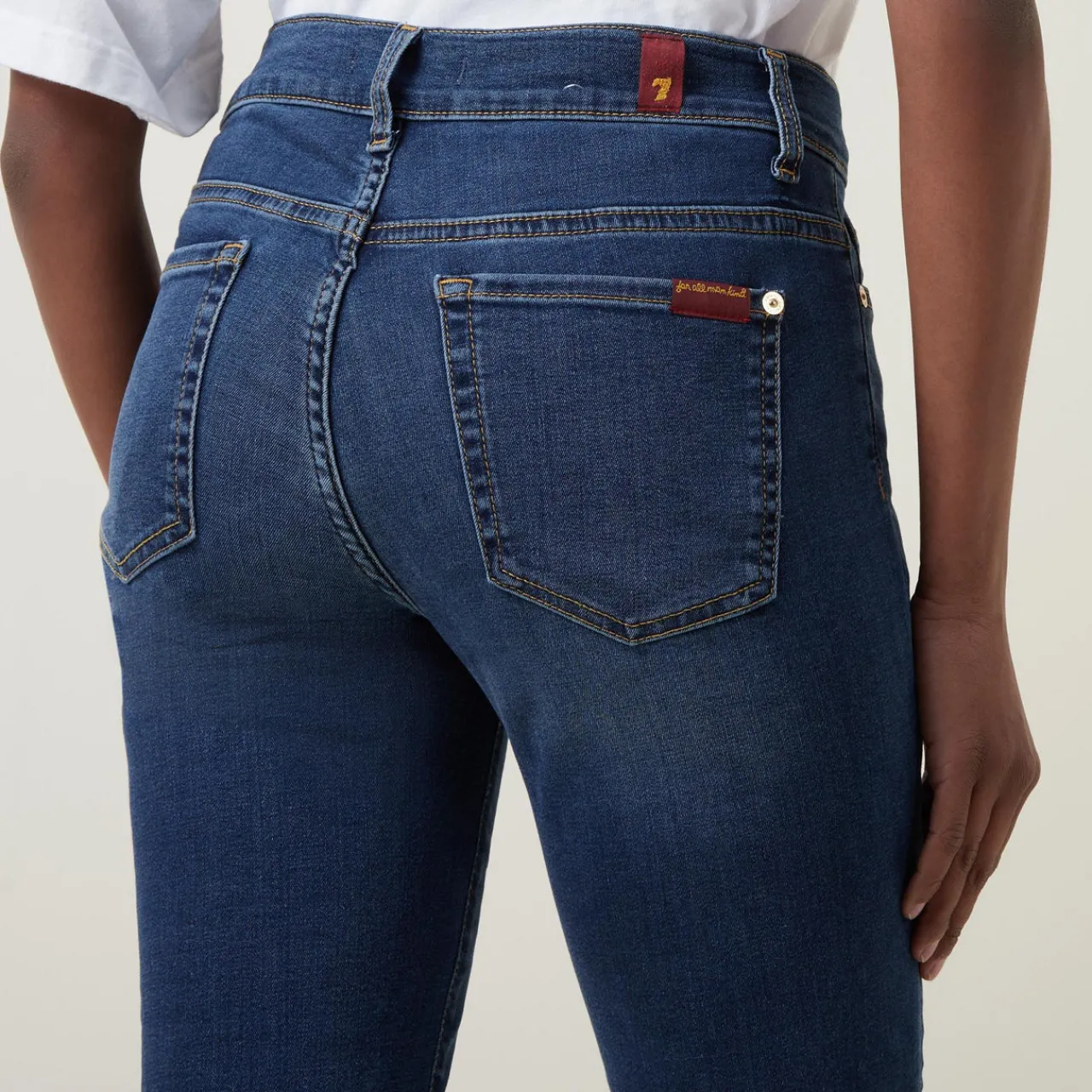 Clearance Roxanne Mid Rise Slim Leg Jeans Women Denim