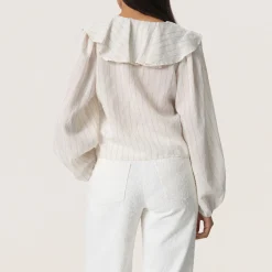 Outlet Roya Ruffle Blouse Women Tops