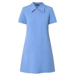 Sale Rubina Half-Zip Mini Shift Dress Women Dresses