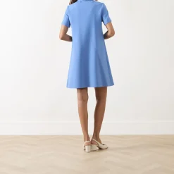 Sale Rubina Half-Zip Mini Shift Dress Women Dresses