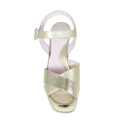 Clearance Ruby Leather Block Heels Women Heels