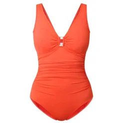 Clearance Ruched Scoop Swimsuit Women Swimwear & Beachwear