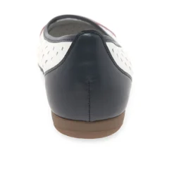 Best Ruffle Punched Detail Flats Women Flats