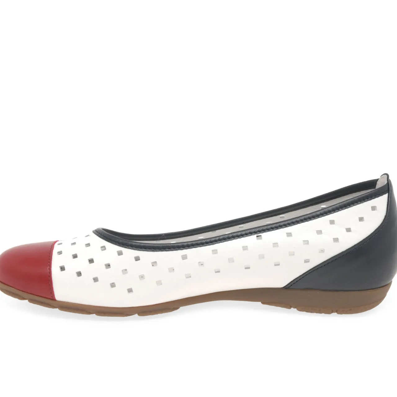 Best Ruffle Punched Detail Flats Women Flats