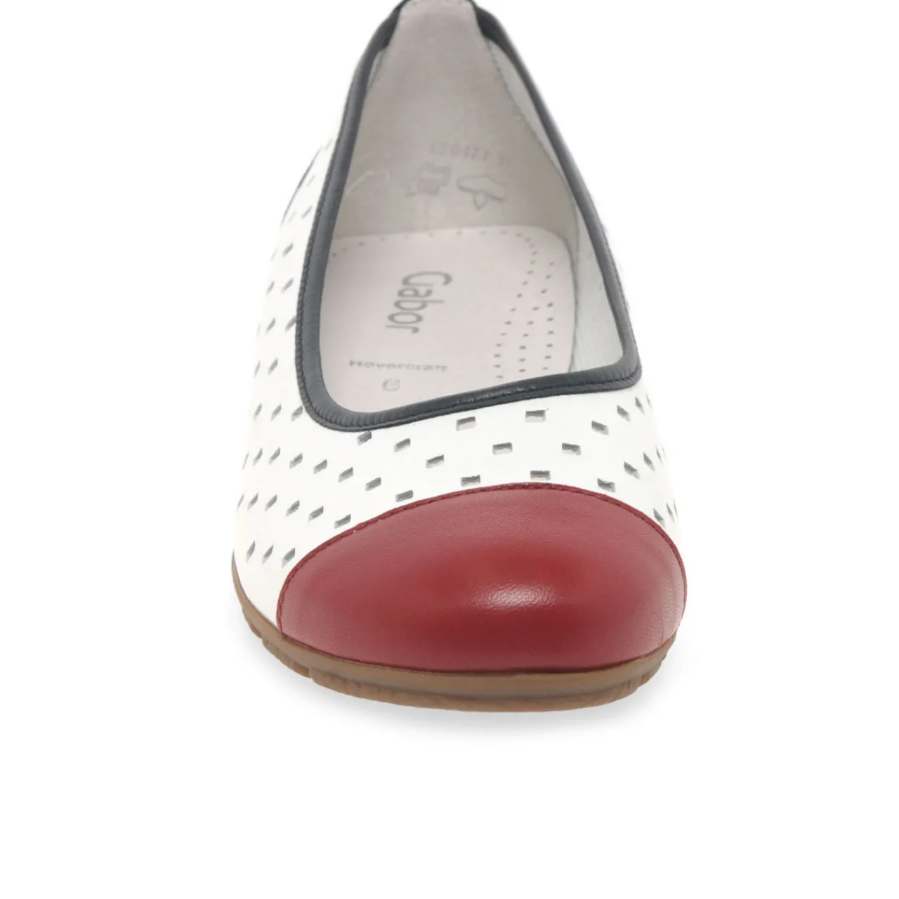 Best Ruffle Punched Detail Flats Women Flats