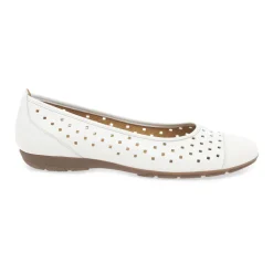 Online Ruffle Punched Detail Flats Women Flats