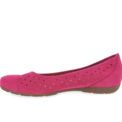 New Ruffle Punched Detail Flats Women Flats