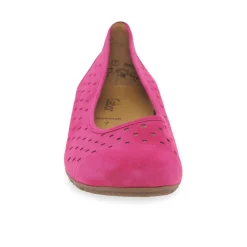 New Ruffle Punched Detail Flats Women Flats