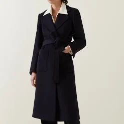 Runaway Classic Wrap Coat Women Coats & Jackets