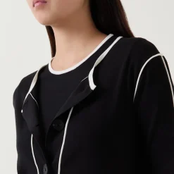 Sacco Knit Cardigan Women Sweaters & Cardigans